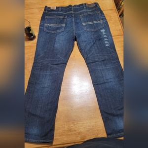 CODY JAMES MEN'S NIGHT HAWK BASIC MEDIUM WASH STRETCH SLIM STRAIGHT 40WX32L